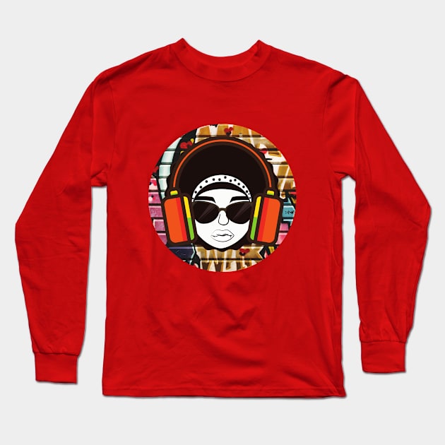 B-Girl Hip-Hop Boom Bap Long Sleeve T-Shirt by soulstarr